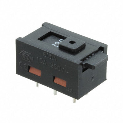 X22205A-437W by Bulgin - SWITCH SLIDE DPDT 16A 250V