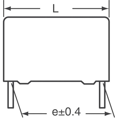 B32921C3153M189 by EPCOS - TDK Electronics - FILM CAPAC 0.015UF 20% 630VDC RAD
