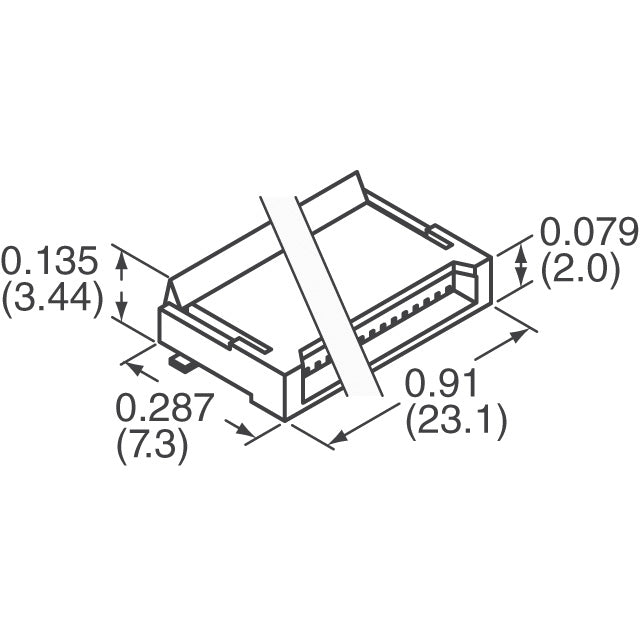 XF2H-3815-1LW by Omron Electronics Inc-EMC Div - CONNECTOR FPC 38POS 0.5MM R/A