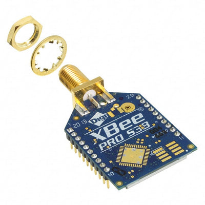 XBP9B-XCST-001 by Digi - RF TXRX MOD ISM < 1GHZ RP-SMA TH