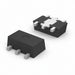 Two electronic components on a white background