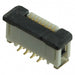 XF2J-082412A by Omron Electronics Inc-EMC Div - CONNECTOR FPC VERT 8POS 0.5MM SMD