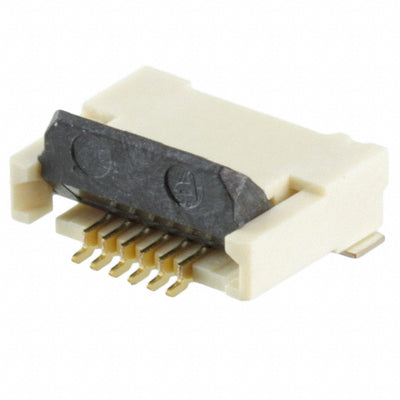 XF2M06151AR100 by Omron Electronics Inc-EMC Div - CONNECTOR FPC 6POS 0.5MM R/A