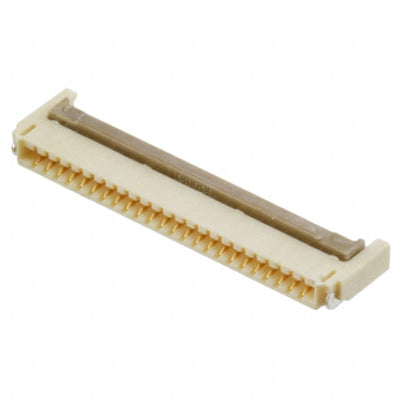 XF2W-2415-1A by Omron Electronics Inc-EMC Div - CONNECTOR FPC 24POS 0.5MM R/A