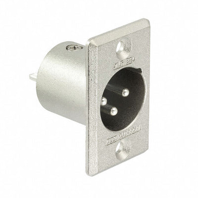 XLR332 by ITT Cannon, LLC - CONNECTOR RECPT MALE XLR 3P SOLDER CUP
