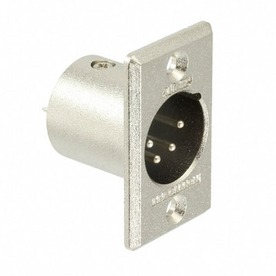 XLR432 by ITT Cannon, LLC - CONNECTOR RECPT MALE XLR 4P SOLDER CUP