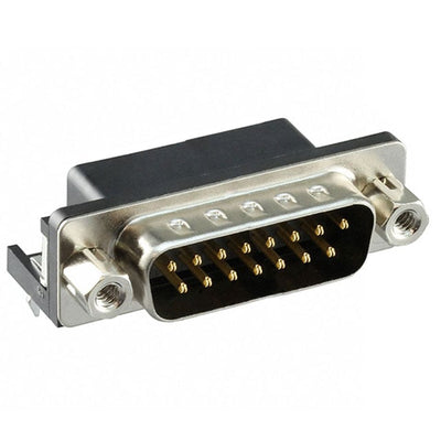 XM2C-1542-132L by Omron Electronics Inc-EMC Div - CONNECTOR D-SUB PLUG 15POS R/A SLDR