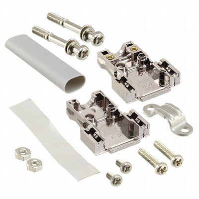 XM2S-0911 by Omron Electronics Inc-EMC Div - CONNECTOR BACKSHELL 9POS 180DEG SHLD