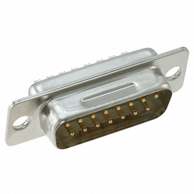 XM3A-1521 by Omron Electronics Inc-EMC Div - CONNECTOR D-SUB PLUG 15POS SLDR CUP