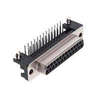 XM3B-2522-502 by Omron Electronics Inc-EMC Div - CONNECTOR D-SUB RCPT 25POS R/A SLDR