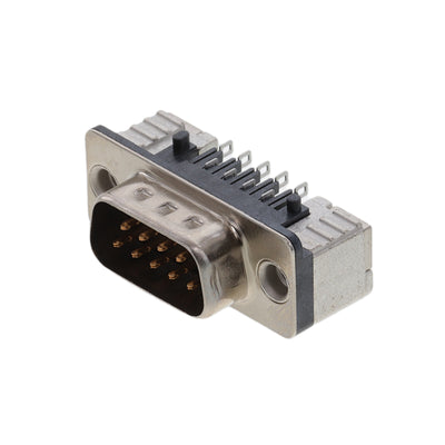 XM3K-0912-02N by Omron Electronics Inc-EMC Div - CONNECTOR D-SUB PLUG 9P SMD R/A SLDR