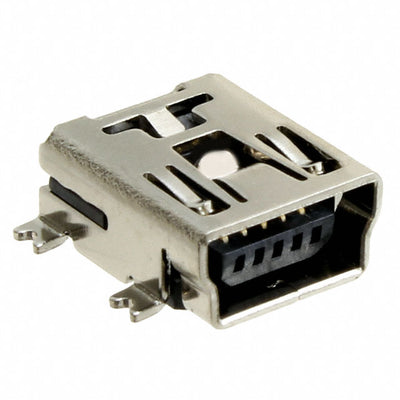 XM7D-0514 by Omron Electronics Inc-EMC Div - CONNECTOR RECPT USB2.0 MINI B SMD R/A