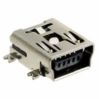 XM7D-0514 by Omron Electronics Inc-EMC Div - CONNECTOR RECPT USB2.0 MINI B SMD R/A