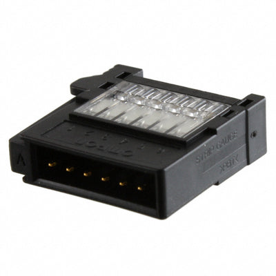 XN2A-1670 by Omron Automation and Safety - CONNECTOR PLUG 6POS IDC 20-28AWG GOLD