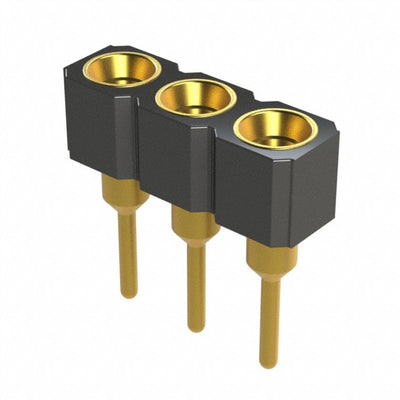 XR2C-0311-N by Omron Electronics Inc-EMC Div - CONNECTOR SOCKET SIP 3POS GOLD