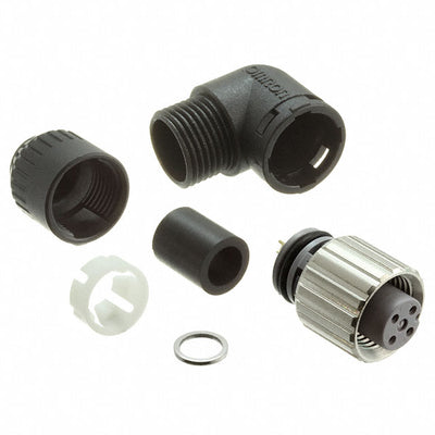 XS2C-D422 by Omron Automation and Safety - CONNECTOR RECPT FMALE 4P GOLD SLDR CUP