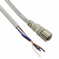 XS2F-D421-G80-F by Omron Automation and Safety - CABLE 4POS FMALE TO WIRE 16.4