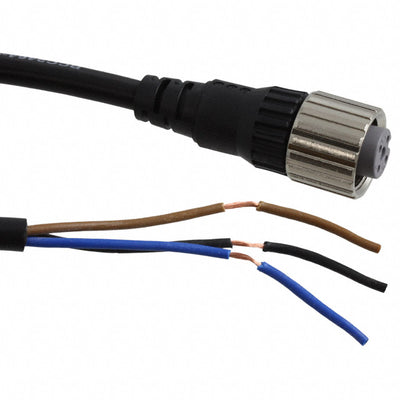XS2F-M12PVC3S10M by Omron Electronics Inc-EMC Div - CABLE 3POS FMALE TO WIRE 32.8