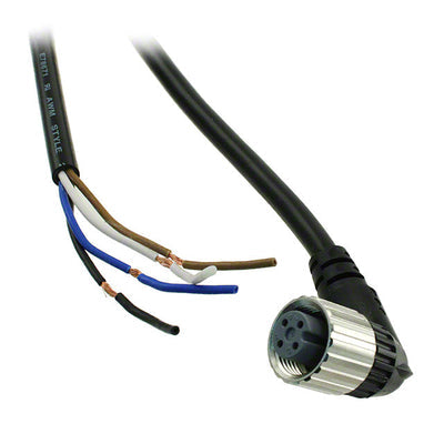 XS2F-M12PVC4A2M by Omron Automation and Safety - CABLE CIRC 4POS FEM TO WIRE 6.56