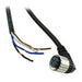 XS2F-M12PVC4A10MLED by Omron Electronics Inc-EMC Div - CABLE 4POS FMALE TO WIRE 32.8
