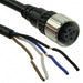 XS2F-M12PVC4S10M by Omron Electronics Inc-EMC Div - CABLE 4POS FMALE TO WIRE 32.8