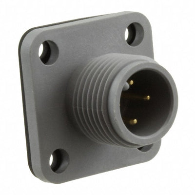 XS2M-D423 by Omron Automation and Safety - CONNECTOR PLUG MALE 4P GOLD SLDR CUP