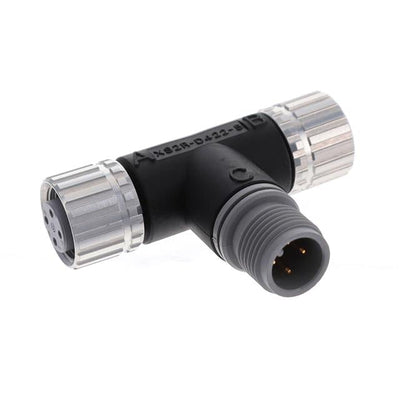XS2R-D422-5 by Omron Automation and Safety - CONNECTOR T-ADPT 4P-4/4P M-F/F INLINE