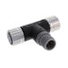 XS2R-D422-5 by Omron Automation and Safety - CONNECTOR T-ADPT 4P-4/4P M-F/F INLINE