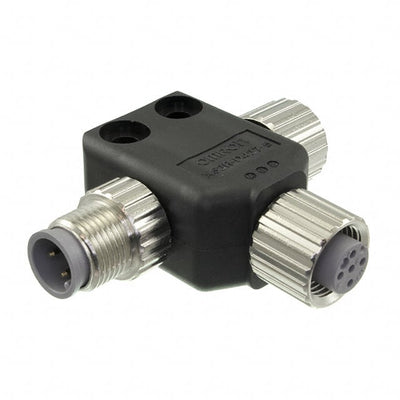 XS2R-D427-5 by Omron Automation and Safety - CONNECTOR T-BRANCH FOR PWR SUPLY