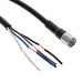 XS3F-M8PVC4S5M by Omron Automation and Safety - CABLE 4POS FMALE TO WIRE 16.4