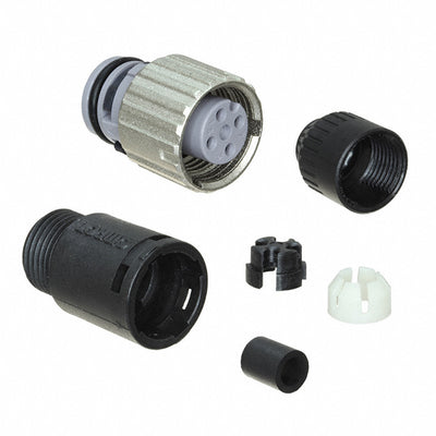 XS5C-D4C1 by Omron Automation and Safety - CONNECTOR RECPT HSG FMALE 4POS INLINE