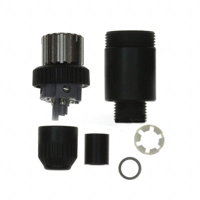 XS5C-D4S3 by Omron Automation and Safety - CONNECTOR RECPT FMALE 4POS GOLD SCREW