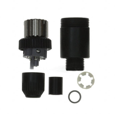 XS5C-D4S9 by Omron Automation and Safety - CONNECTOR RECPT FMALE 4POS GOLD SCREW