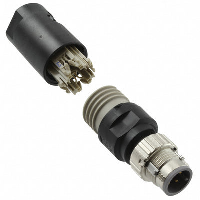XS5G-D418 by Omron Automation and Safety - CONNECTOR PLUG MALE 4P GOLD IDC BLOCK