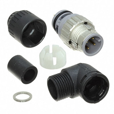 XS5G-D424 by Omron Automation and Safety - CONNECTOR PLUG MALE 4P GOLD SLDR CUP