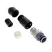 XS5G-D4C5 by Omron Automation and Safety - CONNECTOR PLUG HSNG MALE 4POS INLINE