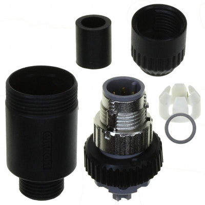 XS5G-D4S3 by Omron Automation and Safety - CONNECTOR PLUG MALE 4POS GOLD SCREW