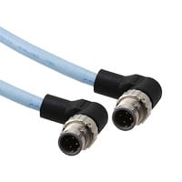 XS5W-T422-DM2-K by Omron Automation and Safety - CABLE 4POS MALE TO FMALE 6.56