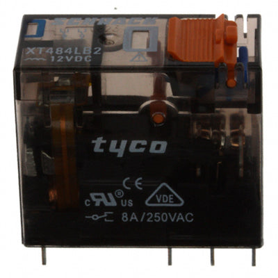 XT484LB2 by TE Connectivity Potter & Brumfield Relays - RELAY GEN PURPOSE DPDT 8A 12V