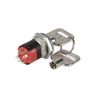 Y201132V203NQ by C&K - SWITCH KEYLOCK 2POS DPDT 4A 125V