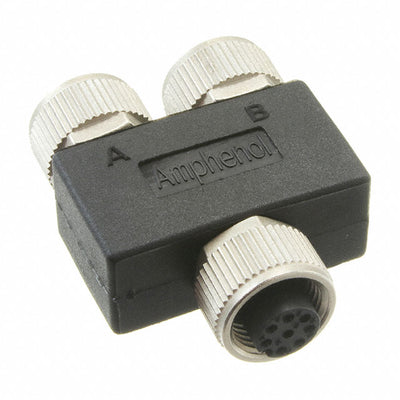 YA-A06F-A06F-A06F-01 by Amphenol LTW - CONNECTOR Y-ADPT 6P-6/6P F-F/F INLINE