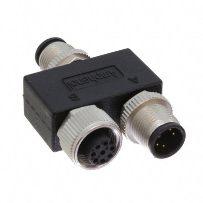 YA-A06M-A06M-A06F-01 by Amphenol LTW - CONNECTOR Y-ADPT 6P-6/6P M-F/M INLINE