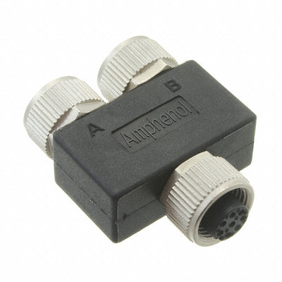 YA-A08F-A08F-A08F-01 by Amphenol LTW - CONNECTOR Y-ADPT 8P-8/8P F-F/F INLINE