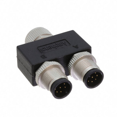 YA-A08F-A08M-A08M-01 by Amphenol LTW - CONNECTOR Y-ADPT 8P-8/8P F-M/M INLINE