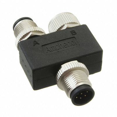 YA-A08M-A08M-A08F-01 by Amphenol LTW - CONNECTOR Y-ADPT 8P-8/8P M-F/M INLINE