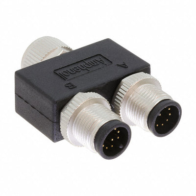 YA-A10F-A10M-A10M-01 by Amphenol LTW - CONNECTOR Y-ADAPTER 10P-10/10P F-M/M
