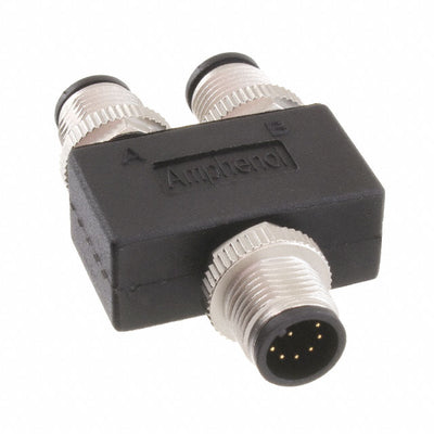 YA-A10M-A10M-A10M-01 by Amphenol LTW - CONNECTOR Y-ADAPTER 10P-10/10P M-M/M