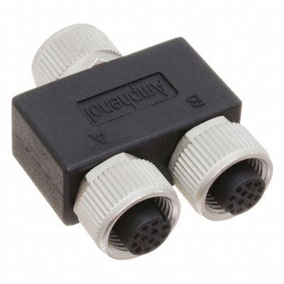 YA-A12F-A12F-A12F-01 by Amphenol LTW - CONNECTOR Y-ADAPTER 12P-12/12P F-F/F