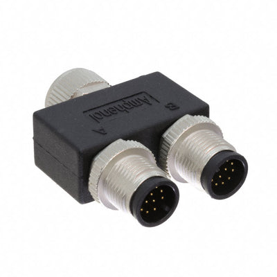 YA-A12F-A12M-A12M-01 by Amphenol LTW - CONNECTOR Y-ADAPTER 12P-12/12P F-M/M