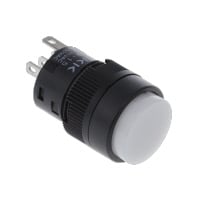 YB15CKW01/CUL-BB by NKK Switches - PUSH SWITCH BUTTON SPDT 3A 125V